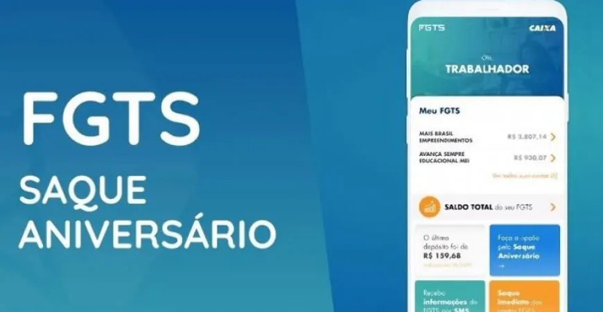 Saque-aniversário do FGTS libera pagamento para nascidos em agosto na segunda-feira (3/8)